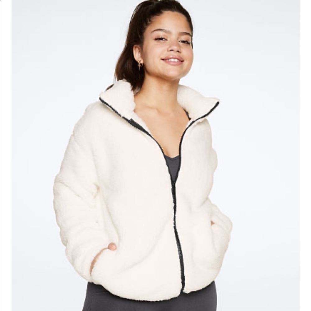 Pink Teddy Full Zip